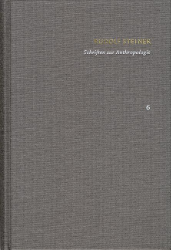 Buchcover Schriften zur Anthropologie
