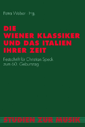 Buchcover Die Wiener Klassiker und das Italien ihrer Zeit