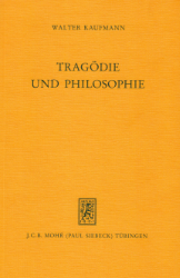 Buchcover Tragödie und Philosophie