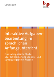 Buchcover Interaktive Aufgabenbearbeitung im sprachlichen Anfangsunterricht