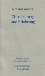 Buchcover Überlieferung und Erfahrung