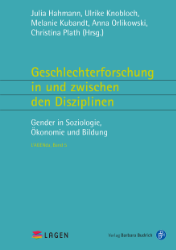 Buchcover Geschlechterforschung in und zwischen den Disziplinen