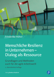 Buchcover Menschliche Resilienz in Unternehmen - Dialog als Ressource