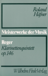 Buchcover Max Reger. Klarinettenquintett op. 146
