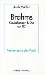 Buchcover Johannes Brahms. Klavierkonzert B-Dur op. 38