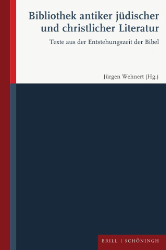 Buchcover Bibliothek antiker jüdischer und christlicher Literatur. Drei Teilbände komplett