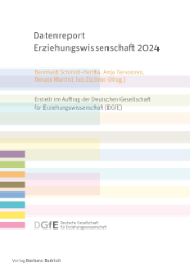 Buchcover Datenreport Erziehungswissenschaft 2024