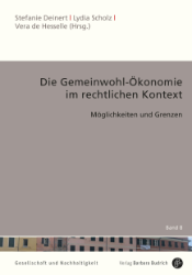 Buchcover Die Gemeinwohl-Ökonomie im rechtlichen Kontext