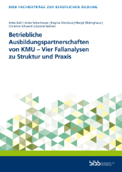 Buchcover Betriebliche Ausbildungspartnerschaften von KMU - Vier Fallanalysen zu Struktur und ...