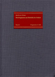 Buchcover Die Fragmente zur Dialektik der Stoiker. Band 1