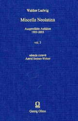 Buchcover Miscella Neolatina. Vol. III