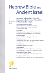 Buchcover Jerusalem in Transition - Decisive Moments in the Creation of Jerusalem in Reality ...