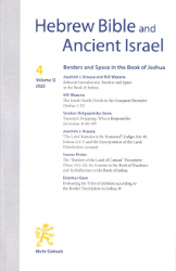 Buchcover Borders and Space in the Book of Joshua