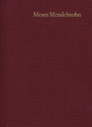 Buchcover Moses Mendelssohn. Gesammelte Schriften. Band 21: Nachträge I & II