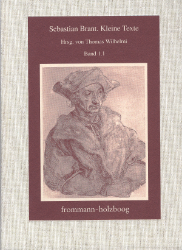 Buchcover Sebastian Brant. Kleine Texte. Band 1.1
