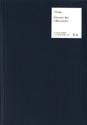 Buchcover Grenzen der Erkenntnis?