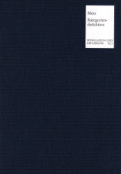 Buchcover Kategoriendeduktion und produktive Einbildungskraft