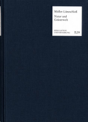 Buchcover Über das Verhältnis von Natur und Geisterwelt