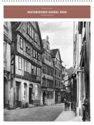 Buchcover Wandkalender: Historisches Kassel 2026