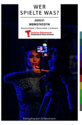 Buchcover Wer spielte was? 2020/21 Werkstatistik