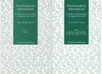 Buchcover Psychoanalysis International. Vol. I & II