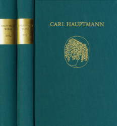 Buchcover Carl Hauptmann - Sämtliche Werke. Band XVI,1-2: Briefe II