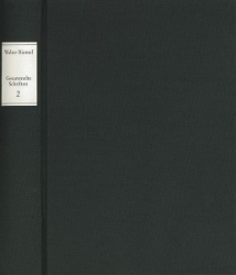 Buchcover Gesammelte Schriften. Band 2: Schriften zur Kunst