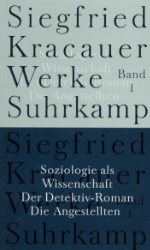Buchcover Werke I: Soziologie als Wissenschaft. Der Detektiv-Roman. Die Angestellten