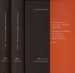 Buchcover De iustitia et iure caeterisque virtutibus cardinalibus/Über die Gerechtigkeit und ...