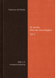 Buchcover De iustitia/Über die Gerechtigkeit. Teil I