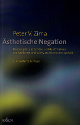 Buchcover Ästhetische Negation
