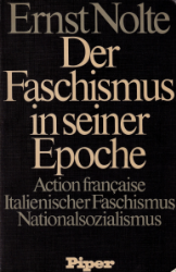 Buchcover Der Faschismus in seiner Epoche