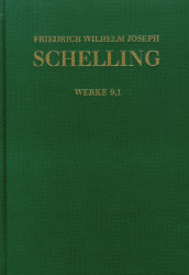 Buchcover Werke 9: System des transscendentalen Idealismus (1800)