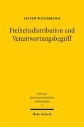 Buchcover Freiheitsdistribution und Verantwortungsbegriff