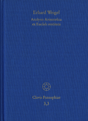 Buchcover Werke III: Analysis Aristotelica ex Euclide restituta