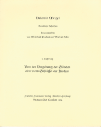 Buchcover Schriftlicher Bericht Von der Vergebung der Sünden oder vom Schlüssel der Kirchen ...