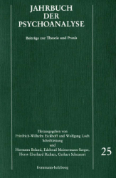 Buchcover Jahrbuch der Psychoanalyse. Band 25