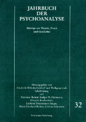 Buchcover Jahrbuch der Psychoanalyse. Band 32