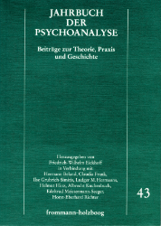 Buchcover Jahrbuch der Psychoanalyse. Band 43