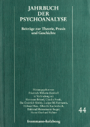 Buchcover Jahrbuch der Psychoanalyse. Band 44
