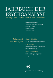 Buchcover: Jahrbuch der Psychoanalyse. Band 69: Fehler und Fehlleistungen