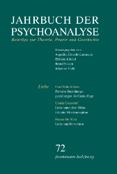 Buchcover: Jahrbuch der Psychoanalyse. Band 72: Liebe