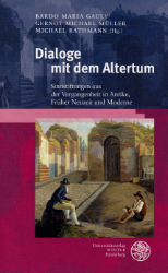Buchcover Dialoge mit dem Altertum