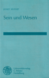 Buchcover Sein und Wesen