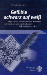 Buchcover Gefühle 'schwarz auf weiß'