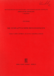 Buchcover Die zehn attischen Phylenheroen