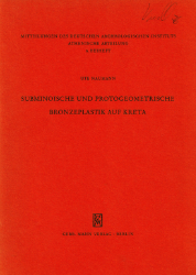Buchcover Subminoische und protogeometrische Bronzeplastik auf Kreta