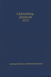 Buchcover Lichtenberg-Jahrbuch 2019