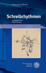 Buchcover Schreibrhythmen