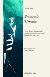 Buchcover Treibende Unruhe